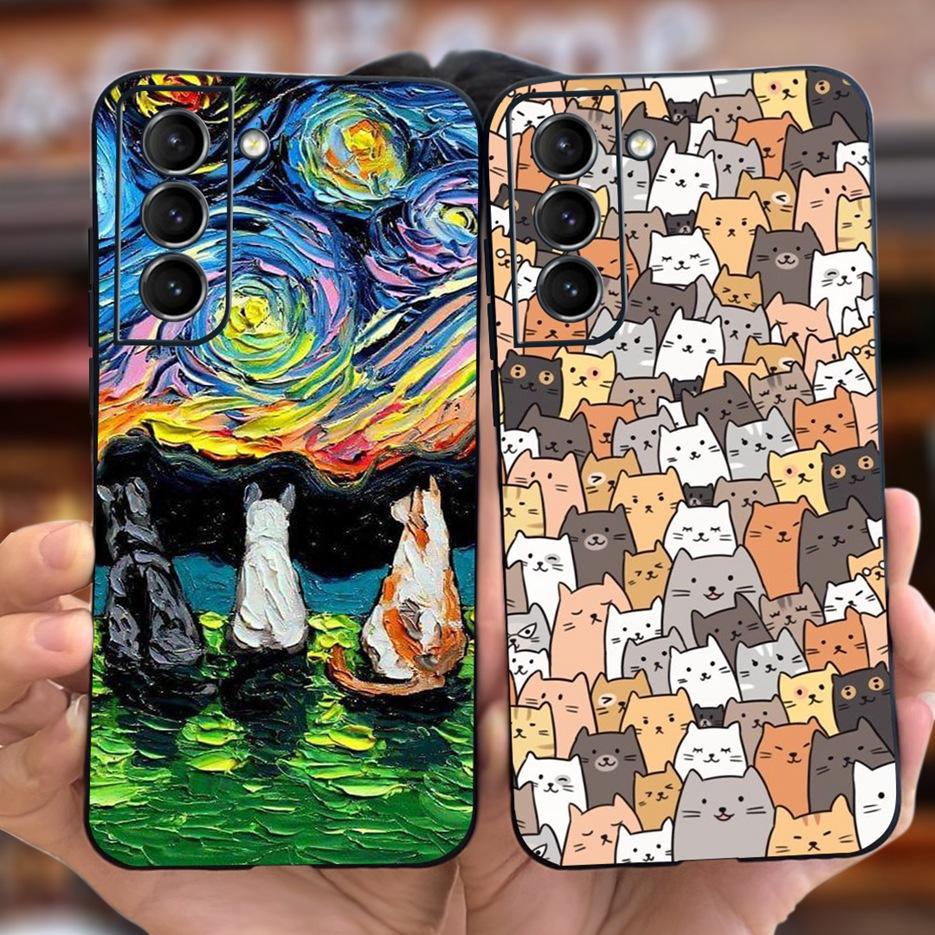 For Samsung Galaxy S22 Plus 5G Case Cute Astronauts Cartoon Cover Soft TPU Phone Case For Samsung S22 Ultra S 22 S22+ Back Cover