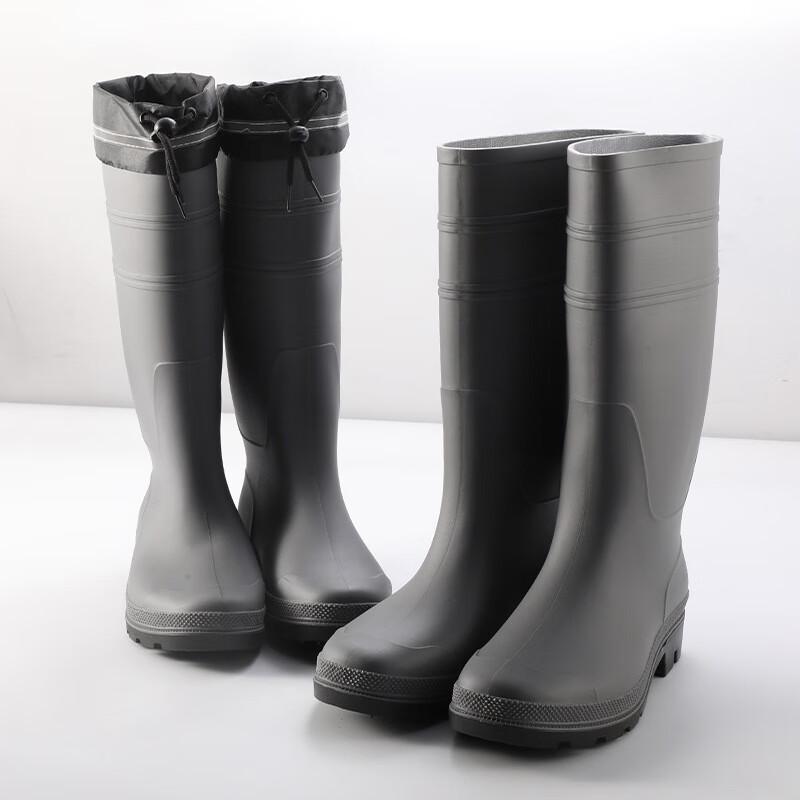 Bo Zong High-Top All-Season Work Rain Boots