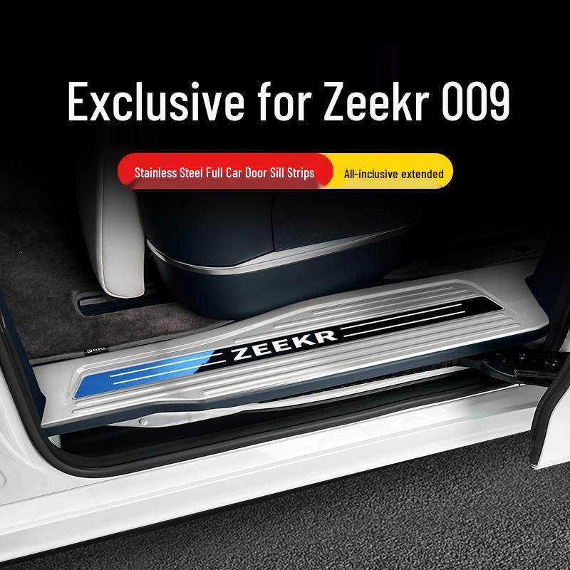 Zeekr 009 Door Sill Plates & Trunk Protector Decorative Interior Strips