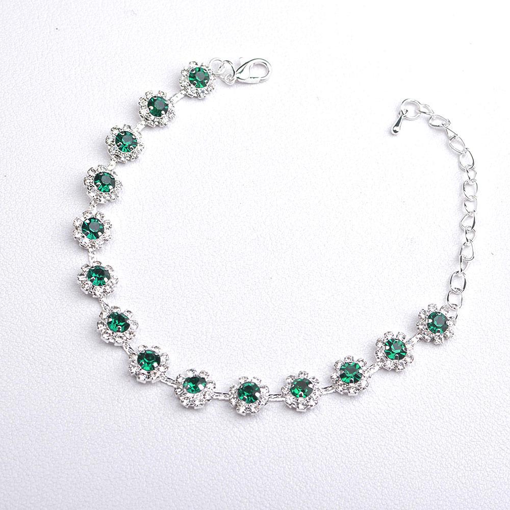 Geometrický křišťálový náhrdelník s kapkou vody a sada šperků