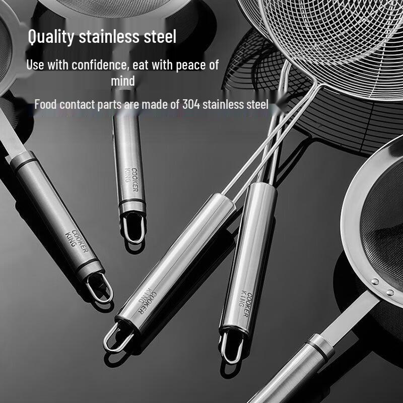 COOKER KING Stainless Steel Strainer Spoon