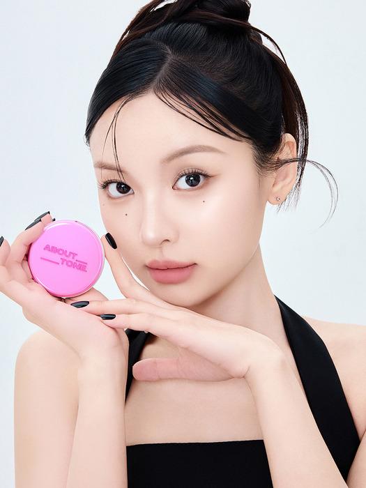 ABOUT TONE [Set of 2] Powder Pact (Blur/Air Fit/Glow/Sebum Cut)