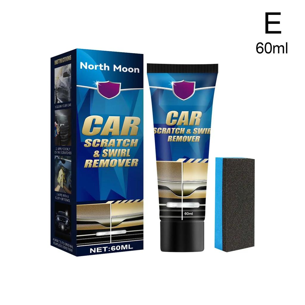 Car Scratch Remover Repair Kit - 120/60ml - Polishing Repair Accessorie Paint Wax Essential Cream Car - Anti-Scratch Tool w X8M5