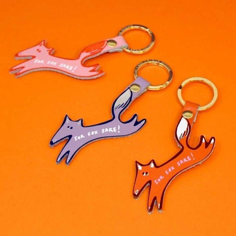 

ARK COLOUR DESIGN [ARK COLOUR DESIGN] For Fox Sake Key Fob_Orange Orange