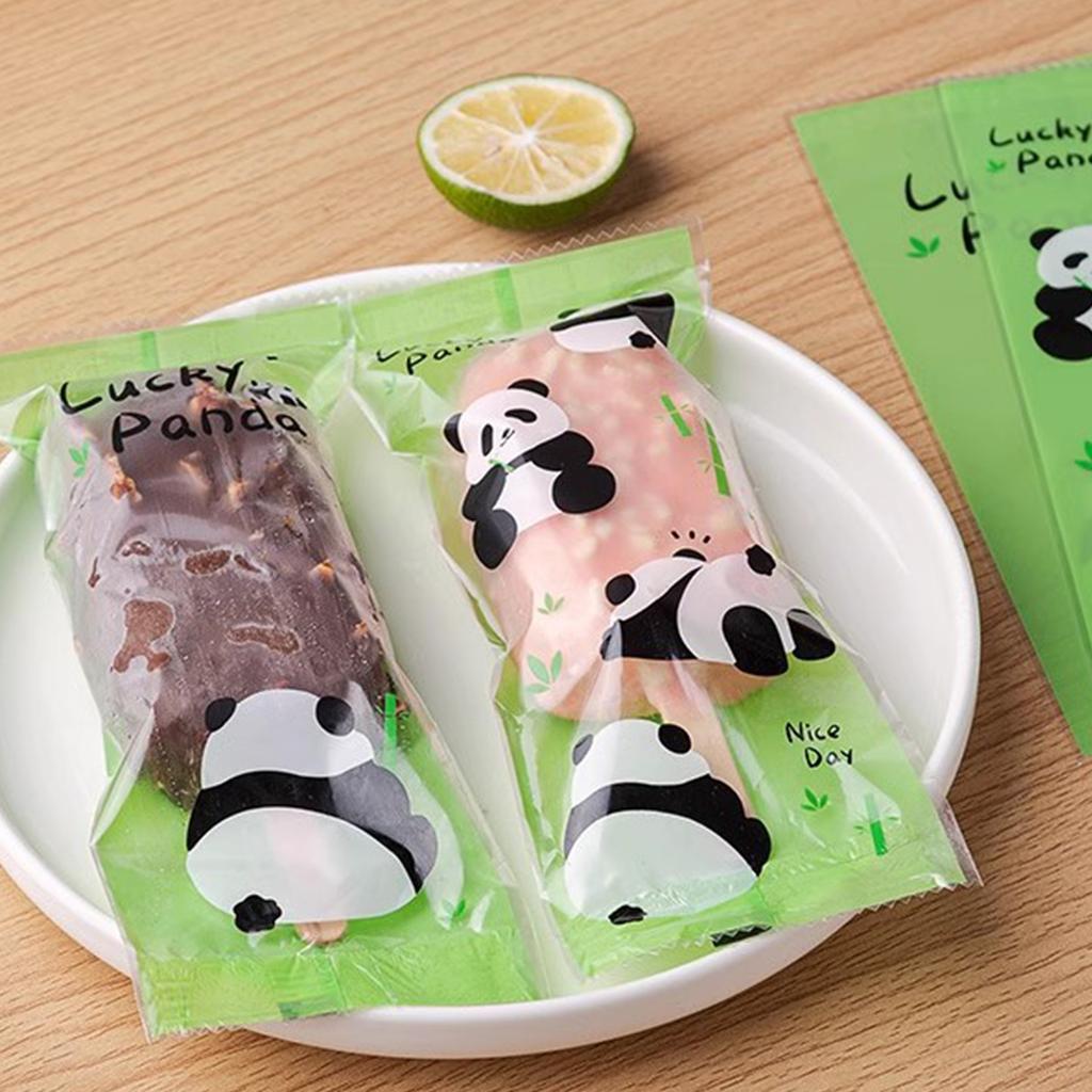 100 Stück transparente Eiscreme-Verpackungsbeutel, praktische Eis-/Stielverpackung, lebensmittelechte Eislutscher-Tasche für Partys