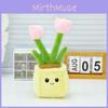 Lifelike Flower Plush Pot Plant Soft Toy Apply Children Gift And Room Decoration