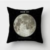 Black Pillow Galaxy Planet Cushion Cover Space Cushion Cover Pillowcase Soft Pillowcase High-quality Home Decor Pillowcase