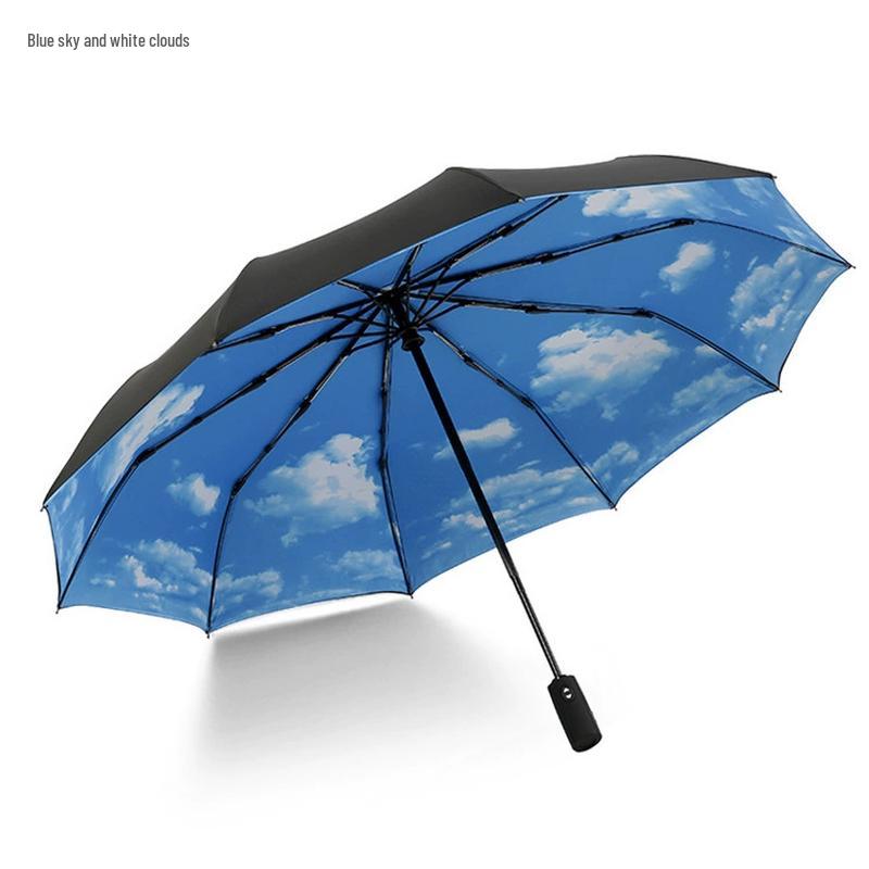 Nanqiao Automatic Double-Layer Business Folding Umbrella