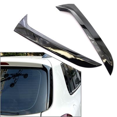 2 sztuk tylne okno samochodu Spoiler boczny Canard Splitter tapicerka Decor dla VW Tiguan MK1 2007 2008 2009 2010 2011 2012 2013 2014 2015