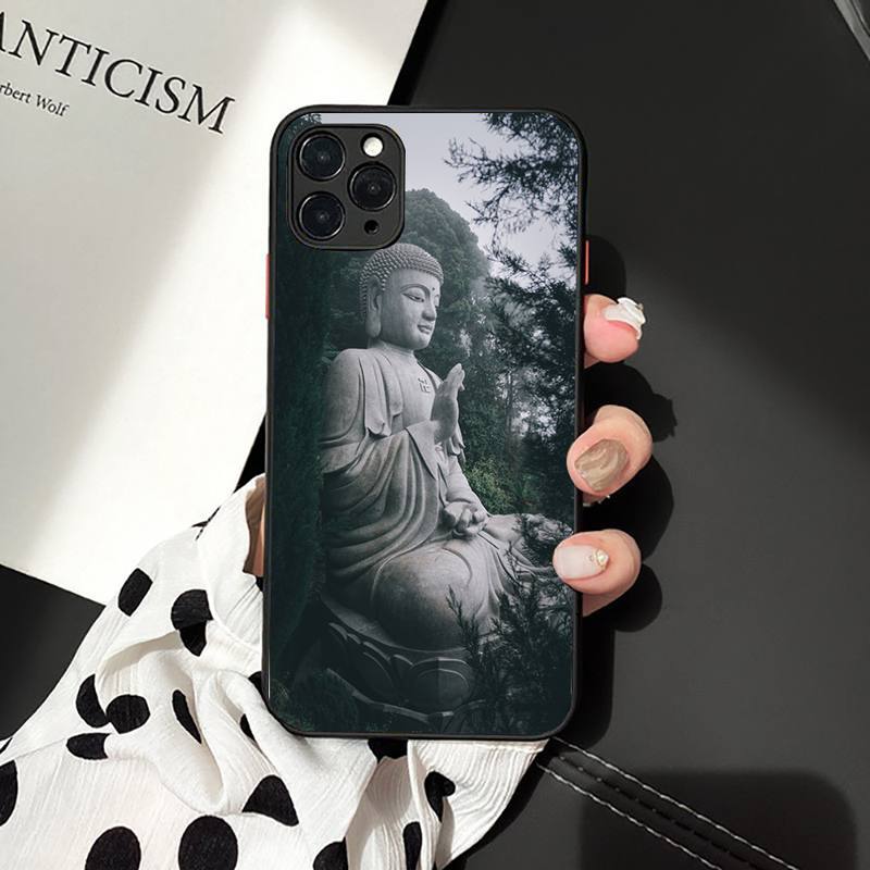 Retro Galactic Gautama Buddha Budha Phone Case for iPhone 11 12 13 Mini Pro XS MAX 8 7 6 6S Plus X 5S SE 2020 XR Case