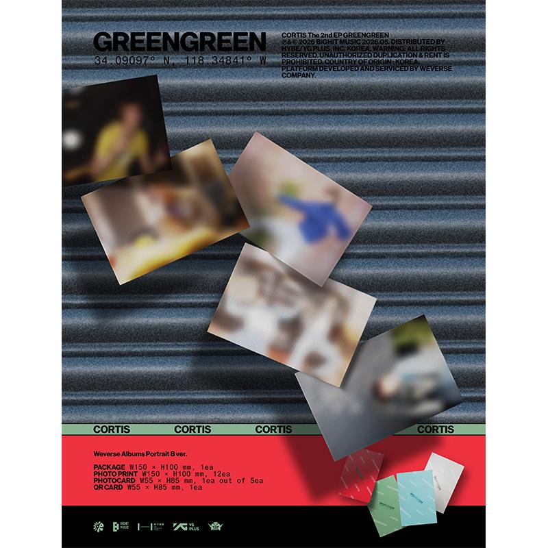 [Pre-order] CORTIS – 2nd Mini Album [GREENGREEN] Weverse Albums Ver. (Online Benefit)