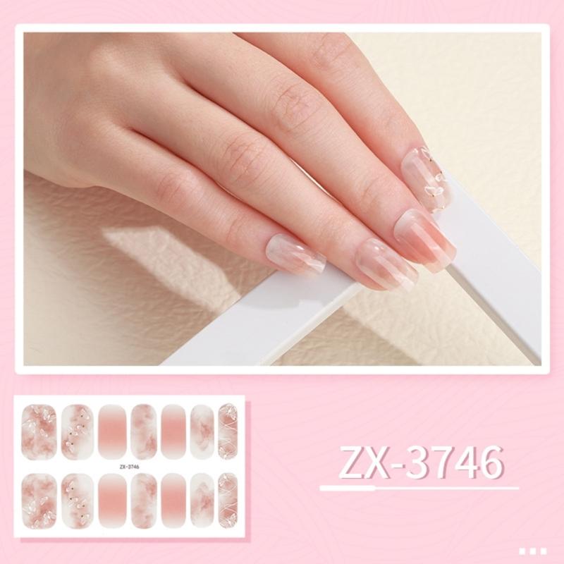 14 Pezzi Wrap per Unghie Strisce per Unghie da Donna Adesivo per Unghie Adesivo Gel per Unghie Adesivo Manicure per Unghie delle Dita