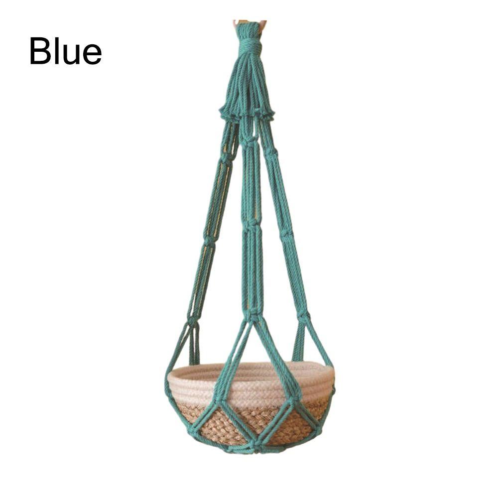 Garden Plant Pot Holder Decor Macrame Plant Hangers for Indoor Living Room Balcony Hanging Basket