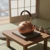 Handmade Coppery Metal Kettle Copper Teapot 1600ML Hammered