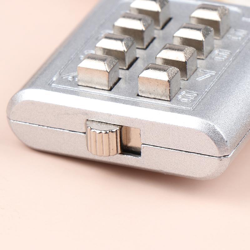 8 Digits Password Code Combination Padlock Zinc Alloy Suitcase for Luggage Travel Smart Lock Keyed Anti-thieft
