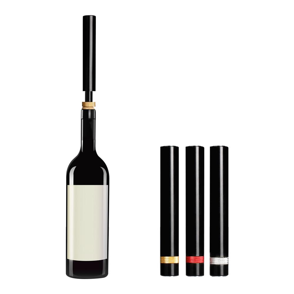 Pompa d'aria Apribottiglie per vino Sicuro portatile in acciaio inossidabile Spilla per rimozione tappi Cavatappi a pressione d'aria Utensili da cucina Accessori bar