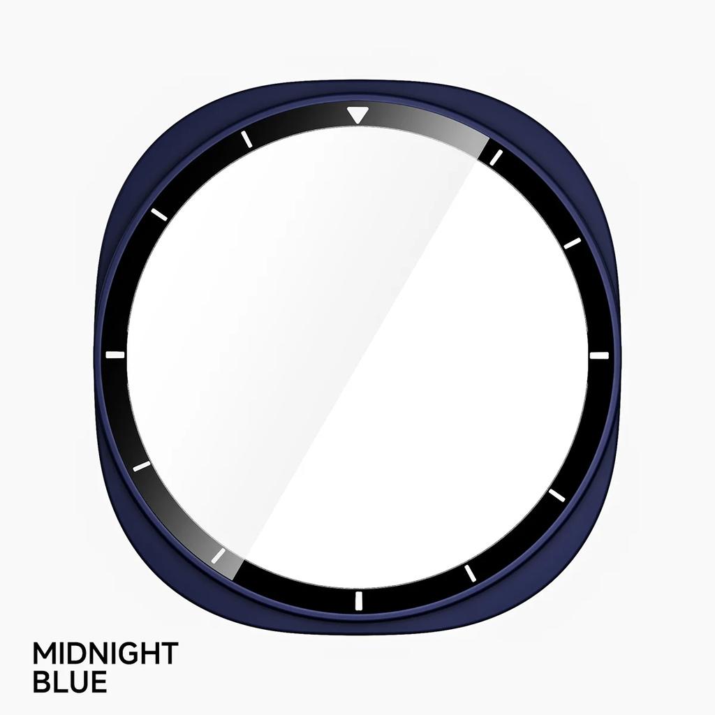 Tempered Glass+ PC Cover for Samsung Galaxy Watch 8 44mm All Coverage Protective Bumper Case for Galaxy Watch 8 40mm Accessories