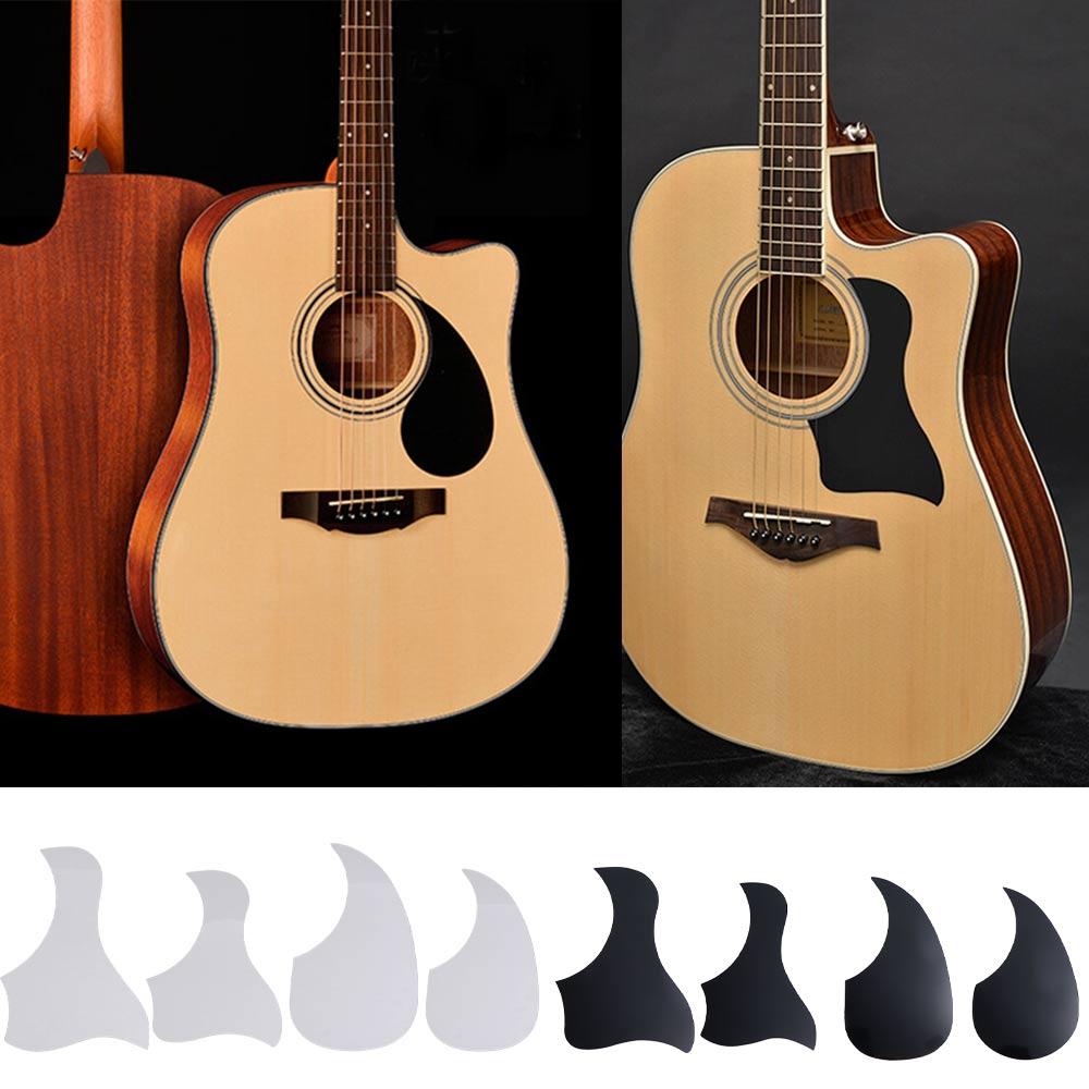 

ABS Transparent Guitar Guard Bird-shaped Anti-Scratch Classical Guard Plate Guard Plate Parts Black-D 38 Inch