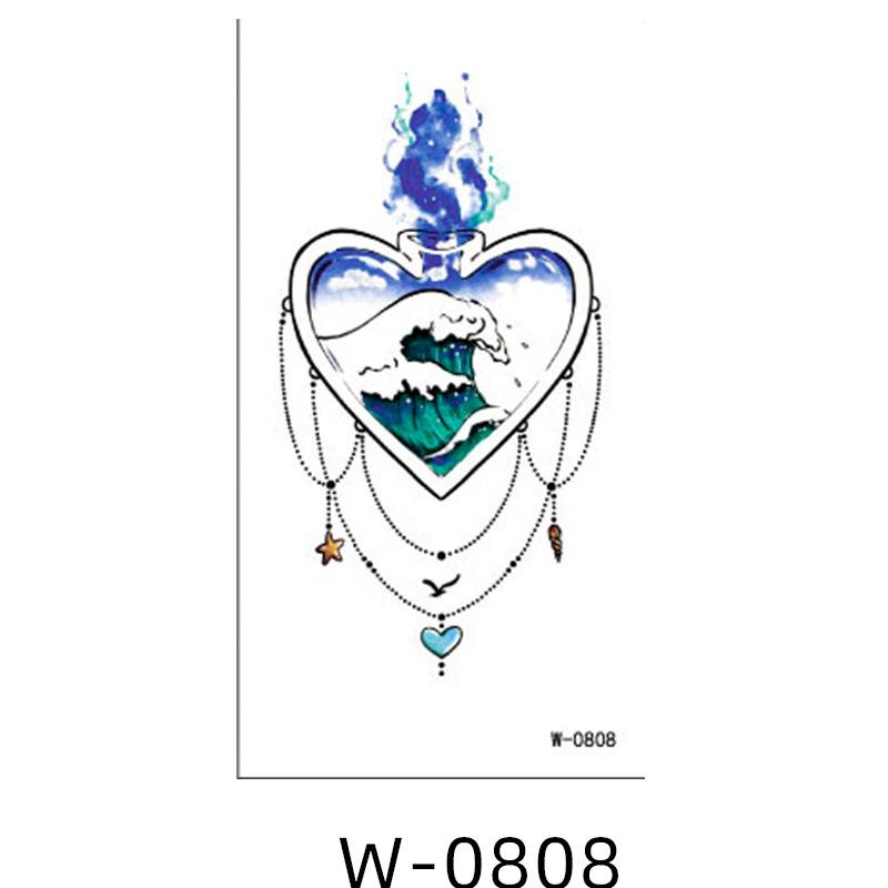 Beauty Sticker Cartoon Tattoo Sticker Small Fresh Animal Dinosaur Waterproof Tattoo Sticker