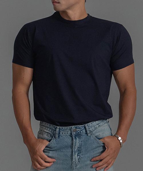 Ballianteu 2-Pack Muscle Fit Modal Silket Short Sleeve T-Shirt 5 Colors