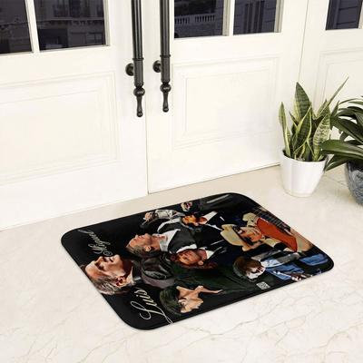 Luis Miguel Singer Anti-slip Doormat Floor Mat Sand Scraping Carpet Rug for Kitchen Entrance Bathroom Living Room Footpad Mats
