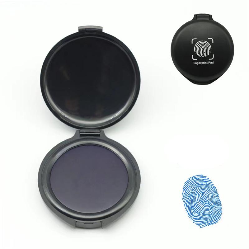 

Professional Fingerprint Ink Pad for Office Supplies, Instant Dry, Smudge-Proof синий