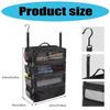 Large Capacity Hanging Travel Organizer Foldable Multi-Compartment Storage Bags Lightweight Multifunctional Clothing Storage Bag