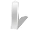 vidaXL Baroque-Style Floor Mirror 160x40 Cm White