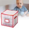 Skládací úložný box KX4B se 64 přihrádkami, konstrukce z PVC, pro uspořádání vánočního osvětlení