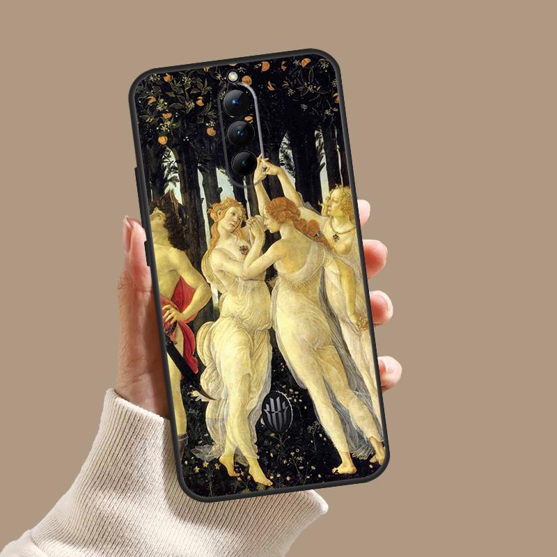 Art Paintings The Birth Of Venus Case For ZTE Nubia Red Magic 10S 9S 8S 8 9 10 11 Pro Plus 5G 6R 6 7 6S 7S Pro 10 Air Cover