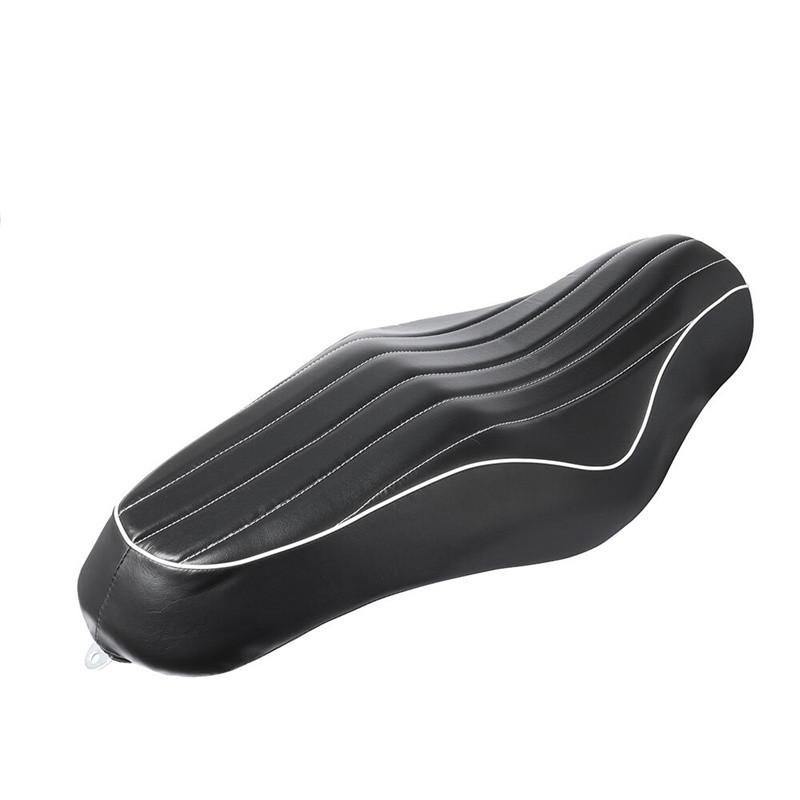 Motorcycle Front Driver Rear Passenger Two Up Leather Seat Cushion for Harley Davidson Sportster Iron 883 SuperLow 1200T