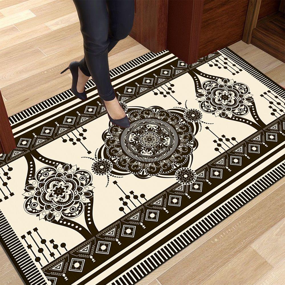 European Style Carpet Floor Mat Wear Resistant Bedroom Entrance French Floor Mat