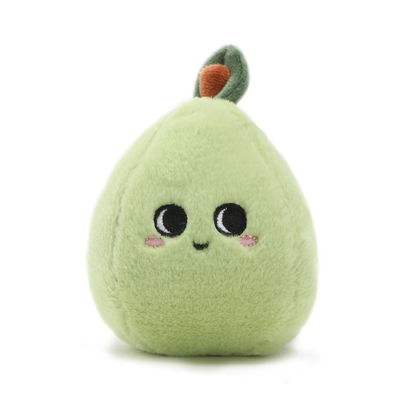 10cm Grüne Birne Beruhigendes Plüschtier Gefüllte Frucht Garten Serie Spielzeug Für Kinder Lernspielzeug 10cm beige