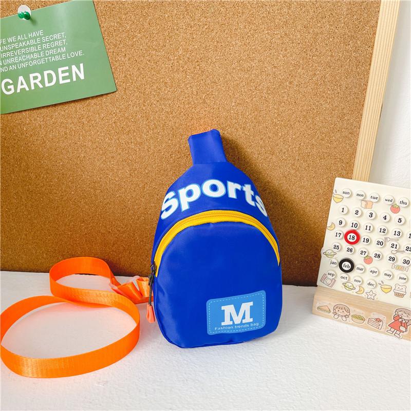 Modă pentru copii geantă mică de piept la modă cool băiat geantă de umăr cu literă personalizată geantă pentru schimbat bebelușul fată ieșind geantă messenger