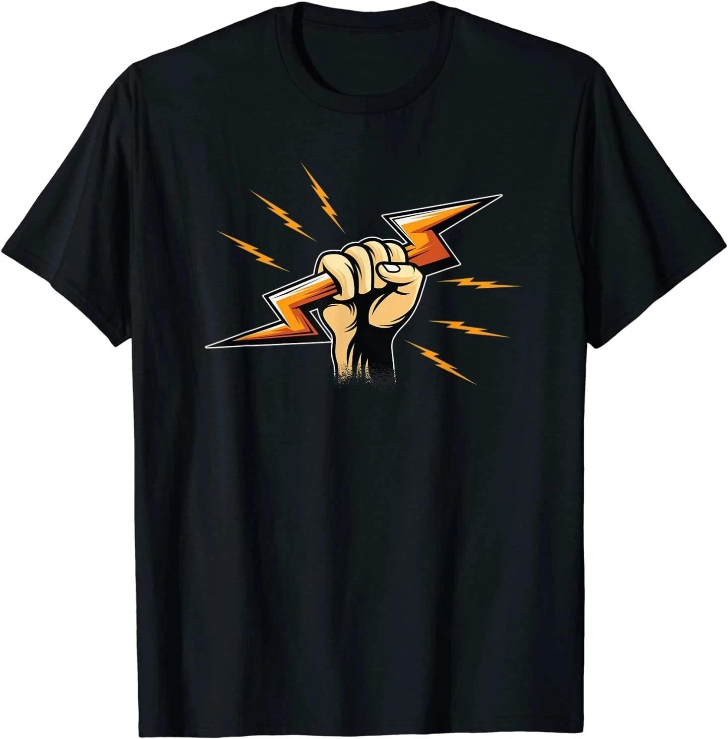 NEW Funny Electrician Electrical Engineer, Electricity Lineman Tee T-Shirt S-3XL L