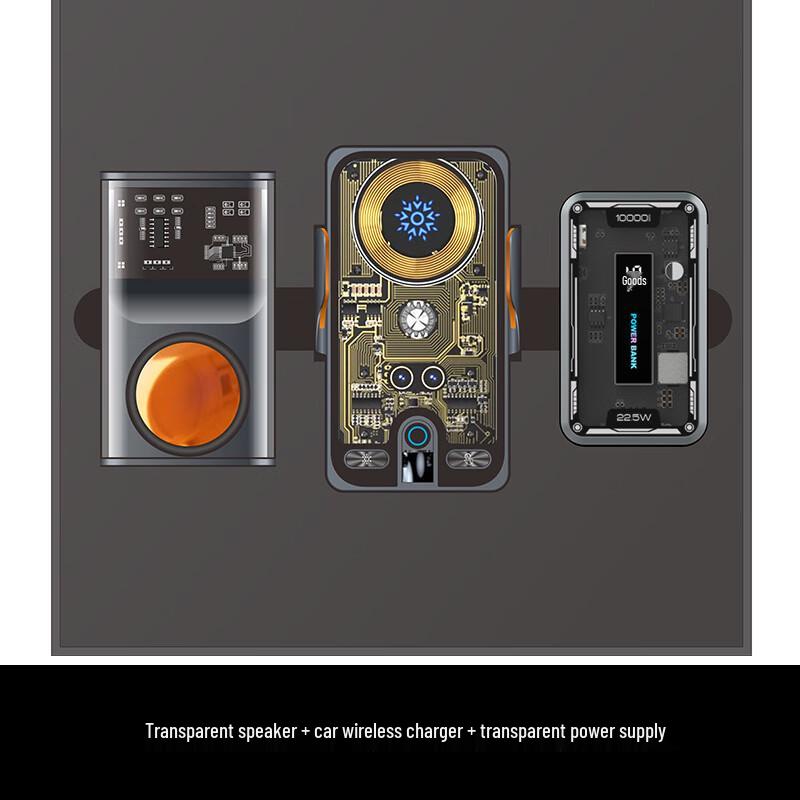 Transparent Tech Business Gift Set