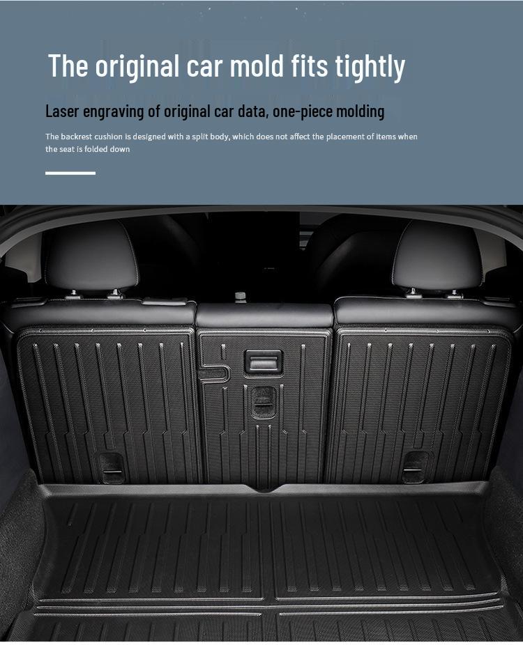 Ganzjahres-TPE Kofferraum- und Rücksitzmatten für MG ES5 - Passend für 25 Modelle