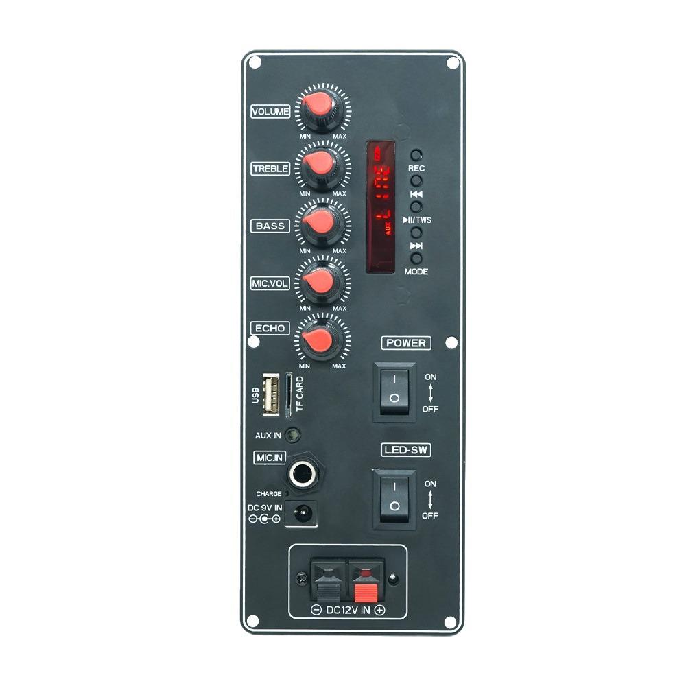 JQ Bluetooth MP3 Amplifier Board: 2x10W, Telescopic Rod, Car Audio Module, 7.4V Supply