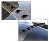 10 x Car EVO-Style Roof Shark Fins Wing Spoilers Generator Universal Decorative