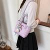 Small Niche High-value Retro Fashion Personality Simple Printed Bucket Bag Trendy Versatile Western Style Handbag Shoulder