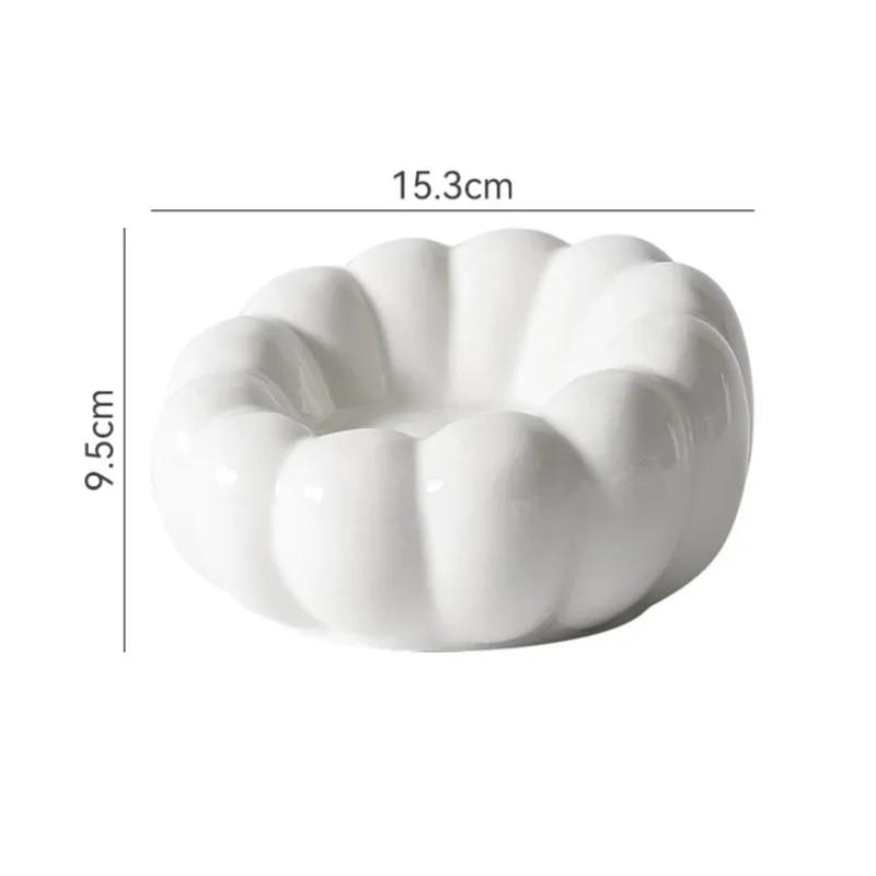 

Mini Sofa Shape Ceramics Jewelry Tray For Organizing Rings Earrings Necklaces Bracelets Perfume Stylish Jewelry Display Holder