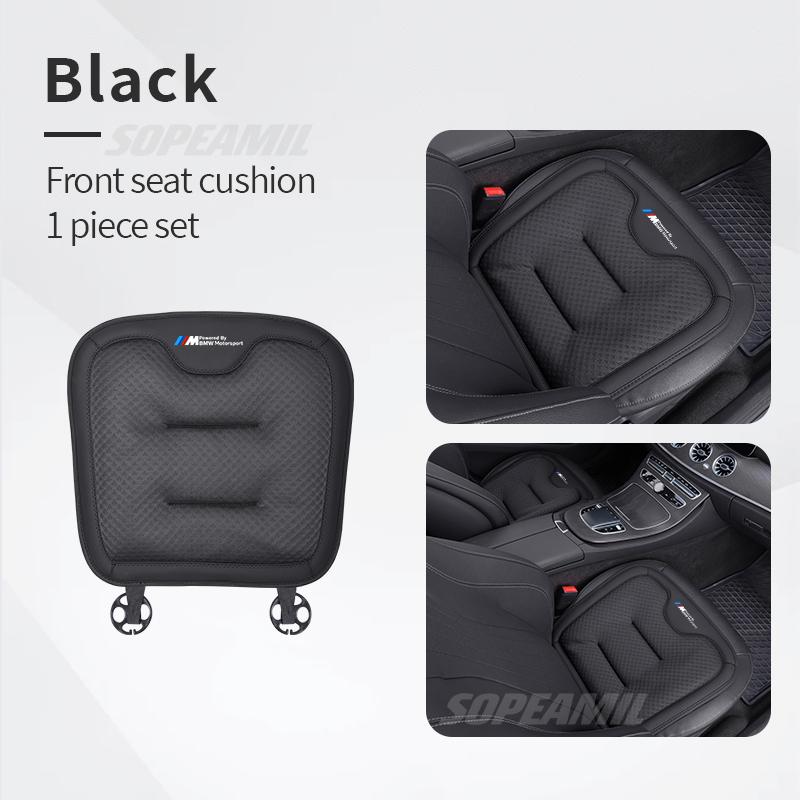 Car Seat Cushion Cover Breathable Ice Silk Seat Protector Pad BMW M Motorsport X1 X3 X5 X7 E39 E46 E60 E90 F10 F20 F30 G20 G30