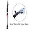 SOUGAYILANG Fishing Rod Portable Carbon Fiber Telescopic Fishing Pole 1.8m-3.0m Fishing Tackle Tools