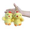 Delightful Chicken Plush Keychain 12cm Adorable Animal Pendant Ideal For Keychain Collectors