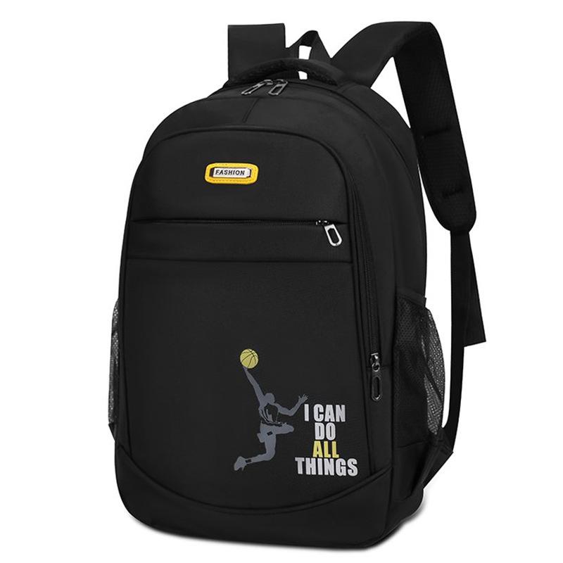 School bag men's new large-capacity backpack, multi-purpose business laptop bag, leisure travel bag, for junior high and high school students