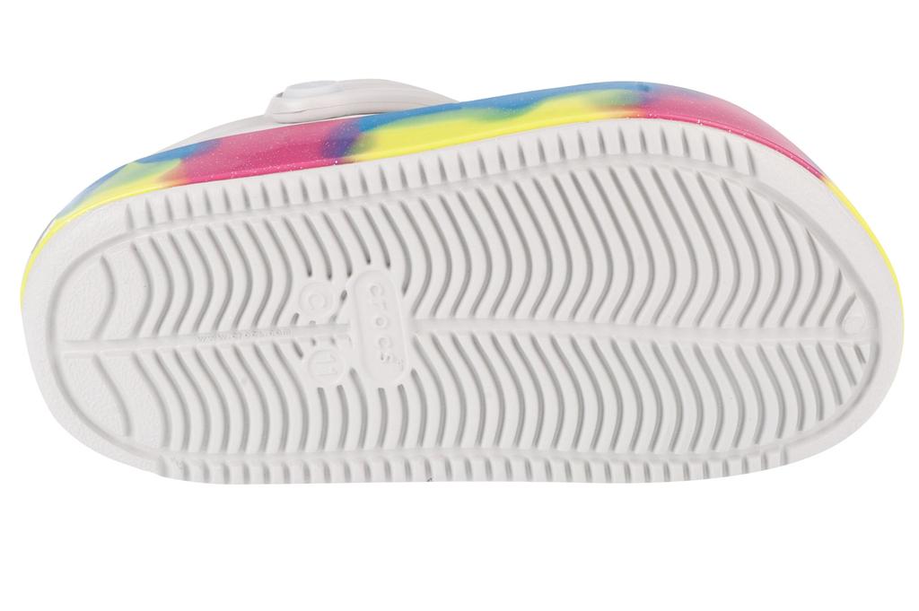 Crocs Off Court Glitter Band Kids Clog, for Girl Grey Slides