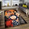 1pc C-Coraline (4) Design Area Rug - Non-Slip, Soft & Cozy Floor Mat for Living Room, Bedroom, Office - Indoor/Outdoor Decorative Carpet