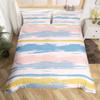 Abstract Geometric Duvet Cover Modern Striped Bedding Set Oil Painting Comforter Cover Minimalist Simple Watercolor Bedclothes