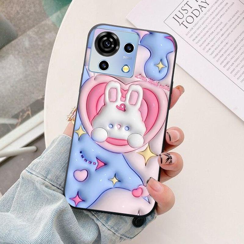 Für ZTE Blade V50 Vita Handyhülle Astronaut Silikon Kameraschutz Rückseite Für ZTE Blade V50Vita 6,75" Funda Coque Capa