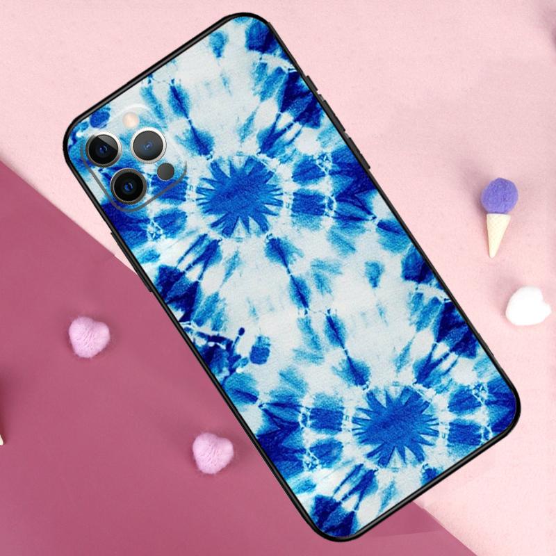 Rainbow Spiral Tie Dye Phone Case For iPhone 17 Pro Max 11 14 15 16 Pro Max Plus 13 12 Mini 16e 17 Air Back Cover
